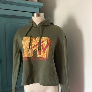 Women’s Cropped MTV sweatshirt